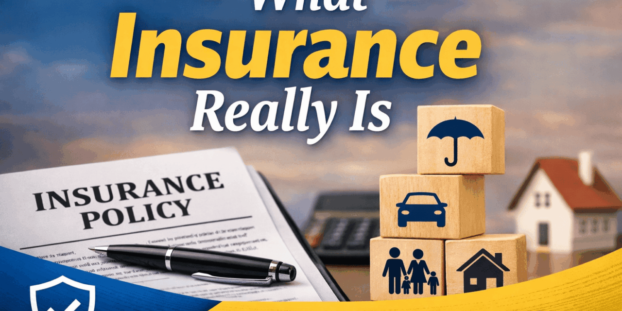 What Insurance Really Is and How It Works